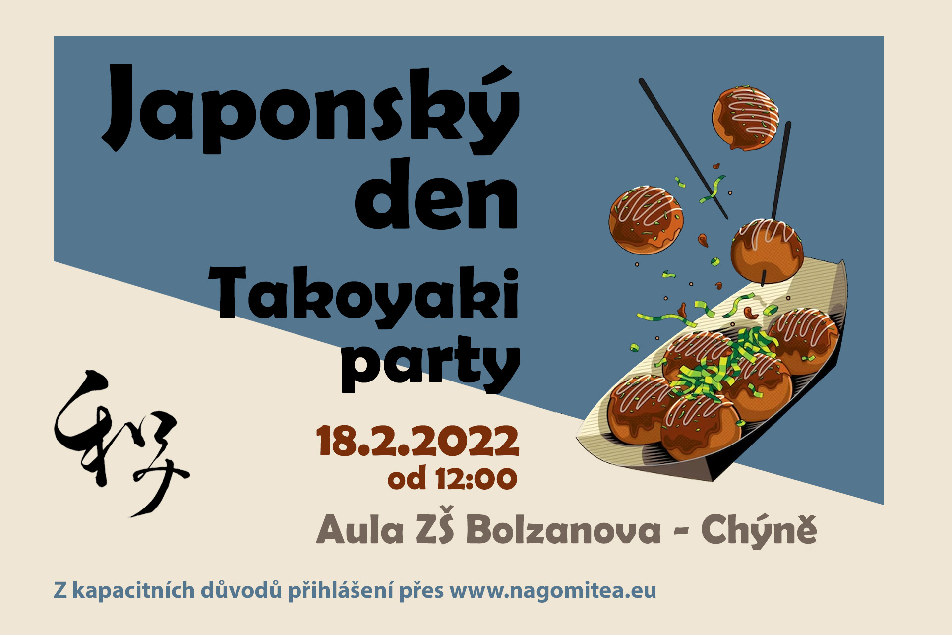 japonský den - leták