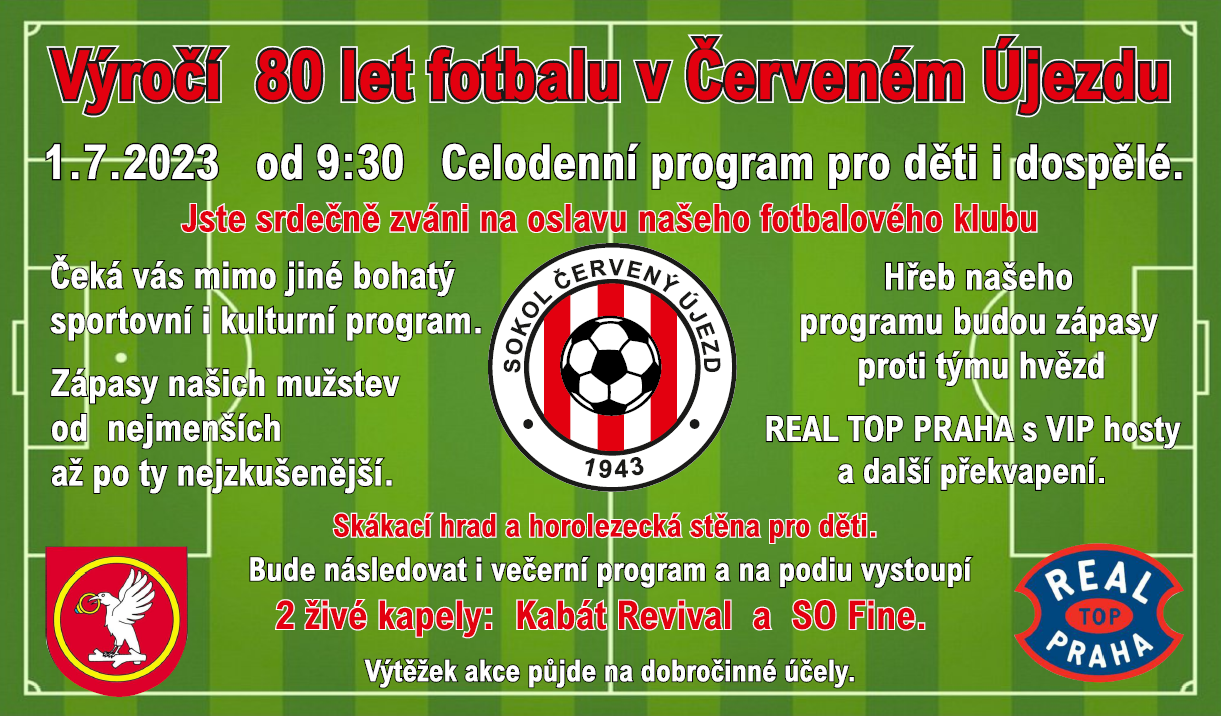 výročí 80 let fotbalu pozvánka