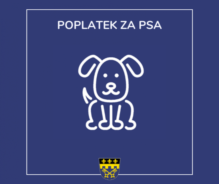 Poplatek za psa na rok 2023 - PŘIPOMENUTÍ
