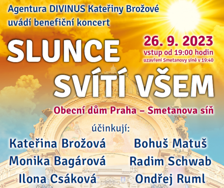 Slunce svítí všem - 26. 9. 2023