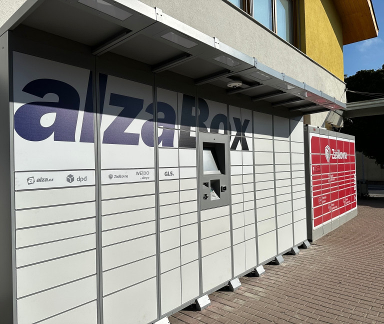 Nový Alza box u našeho úřadu