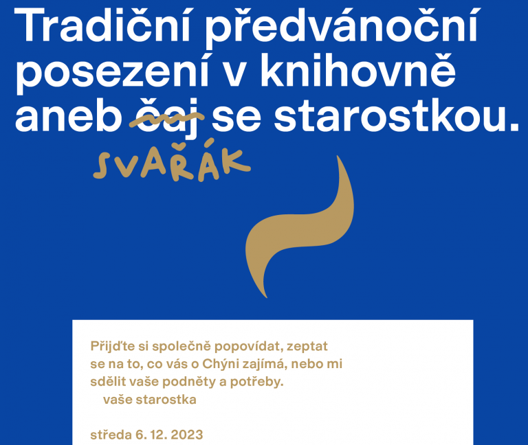 Tradiční předvánoční čaj se starostkou