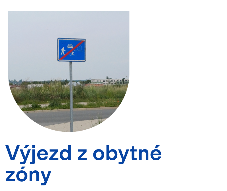 Pravidla vyjíždění z obytné zóny