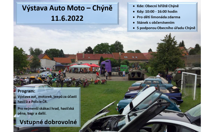 Výstava MOTO Chýně