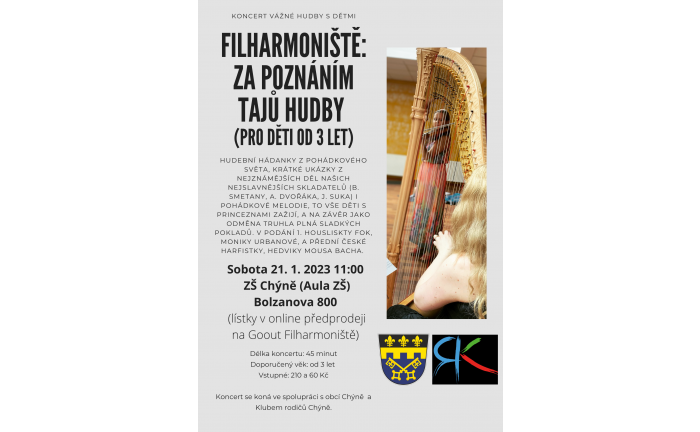 Filharmoniště: za poznáním tajů hudby (pro děti od 3 let)