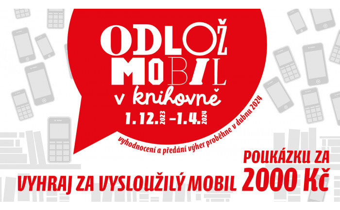 Odlož mobil v knihovně 2023