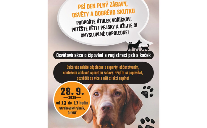 Psí den plný zábavy, osvěty a dobrého skutku
