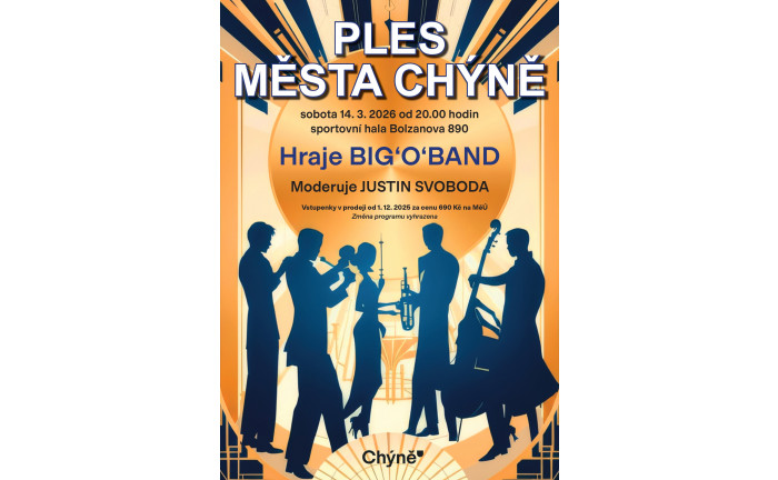 Ples města Chýně 2026