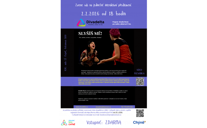 Představení Slyšíš mě!