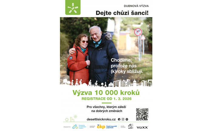 Dubnová výzva 10 000 kroků