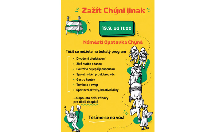 Zažít Chýni jinak